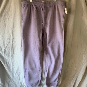 Large Lilac Purple Soft Vintage Joggers Gap Unisex